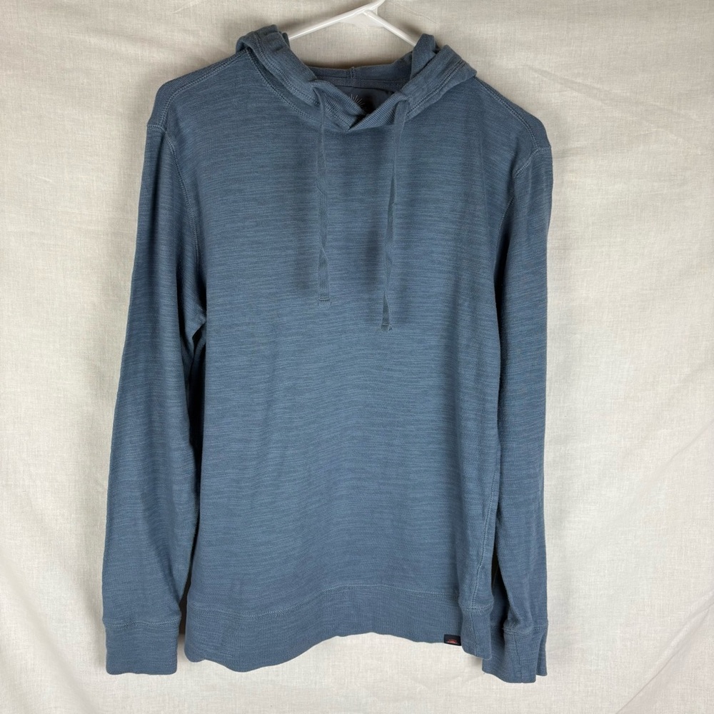 Faherty Men's Sunwashed Midweight Organic Cotton Hoodie Size S